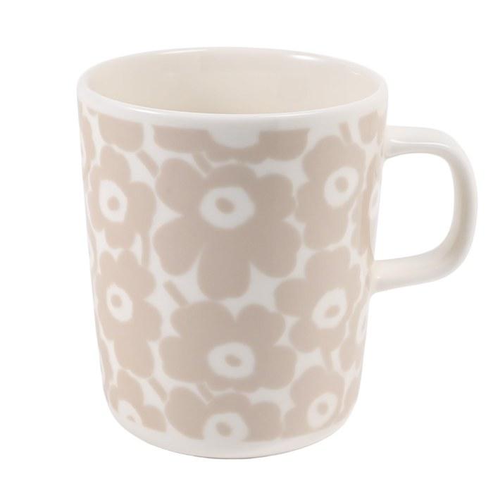 Marimekko Mug 250ml Pikkuinen Unikko - White
