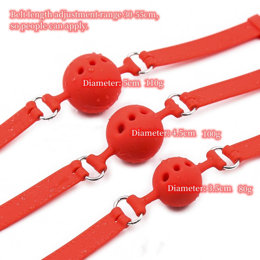 VaHppy SM Sex Toys Gag Nose Hooks Masks Silicone Balls Drooling Hole Adult Sex Games Bondage BDSM Couple Alternative Stimulating