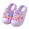 2026 New Cute Non-slip Closed-toe Cartoon Beach Slippers for Girls and Babies