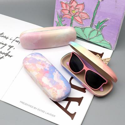 Spectacle Protector Eyewear Storage Box Color Cloud Sunglasses Case Portable Glasses Box Women
