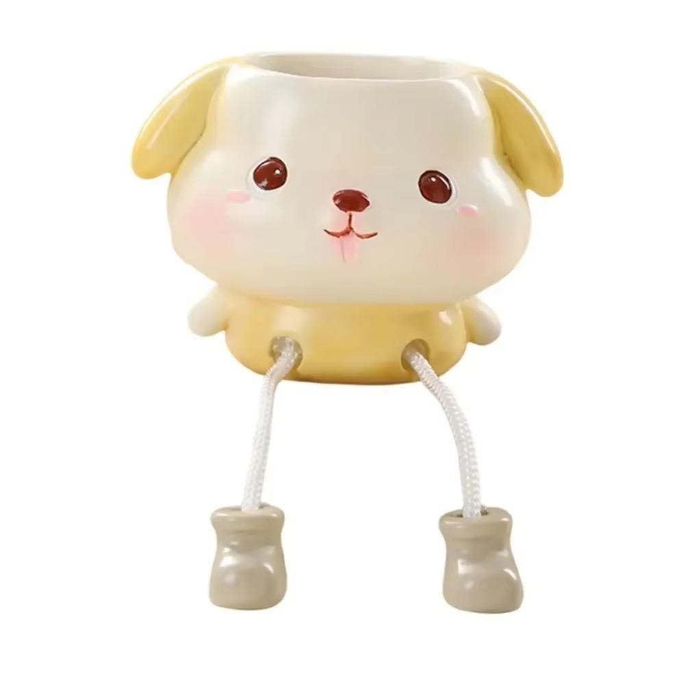 

Мини Суккулентный Цветочный Горшок Милый Горшок для Посадки Креативный Подвесной Цветочный Горшок в Виде Животного Сад Газон Style 1