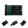 Fast Speed SOP16 Programming Adapter 300mil 1.27mm Spacing Optimized For 25 Series Chip And T76 Devices