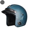 3C Certified Vintage Prince Cruising Motorcycle Three-quarters Helmet Half Helmet Scalps Helmet Leather Helmet Safety Four Seasons