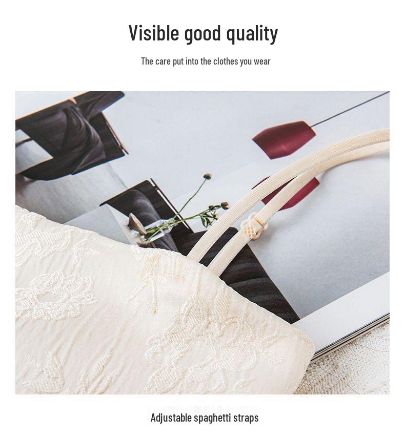 Women's Retro Chinese Jacquard Satin Camisole Vest with Frog Buttons - Slim Fit for Summer 2026
