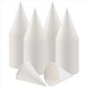 250Pcs Leakproof Disposable Paper Cups 3.7 OZ Cone Party Tableware White Paper Cone Cups  Picnic