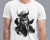 Graphic Viking Crow Tee, ODIN RAVEN VIKING Shirt, Vikings T-Shirt, Valhalla Tee, Norse Mythology Gift, Warrior Shirt, Scandinavian Gift