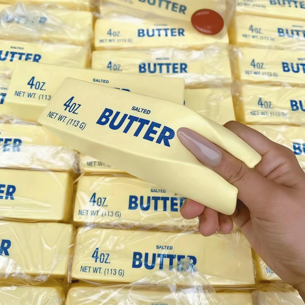 Squishy Super Large Butter Stick Gentle Rising Fidgeting Plaything Big Butters Sticks Moist Squeeze Toy For Adults Kids Girls Gifts