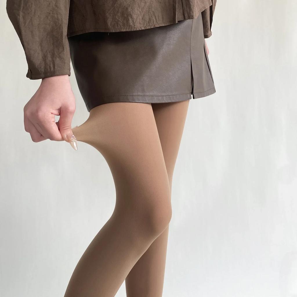 Candy Colors Women Tights Y2K Girls Velvet Thigh High Stockings Pantyhose Women Sexy Lingerie Hosiery Body Stockings Leggings