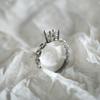 Silver Ring with Cubic Zirconia, Product Weight 1.99 G (2209607)