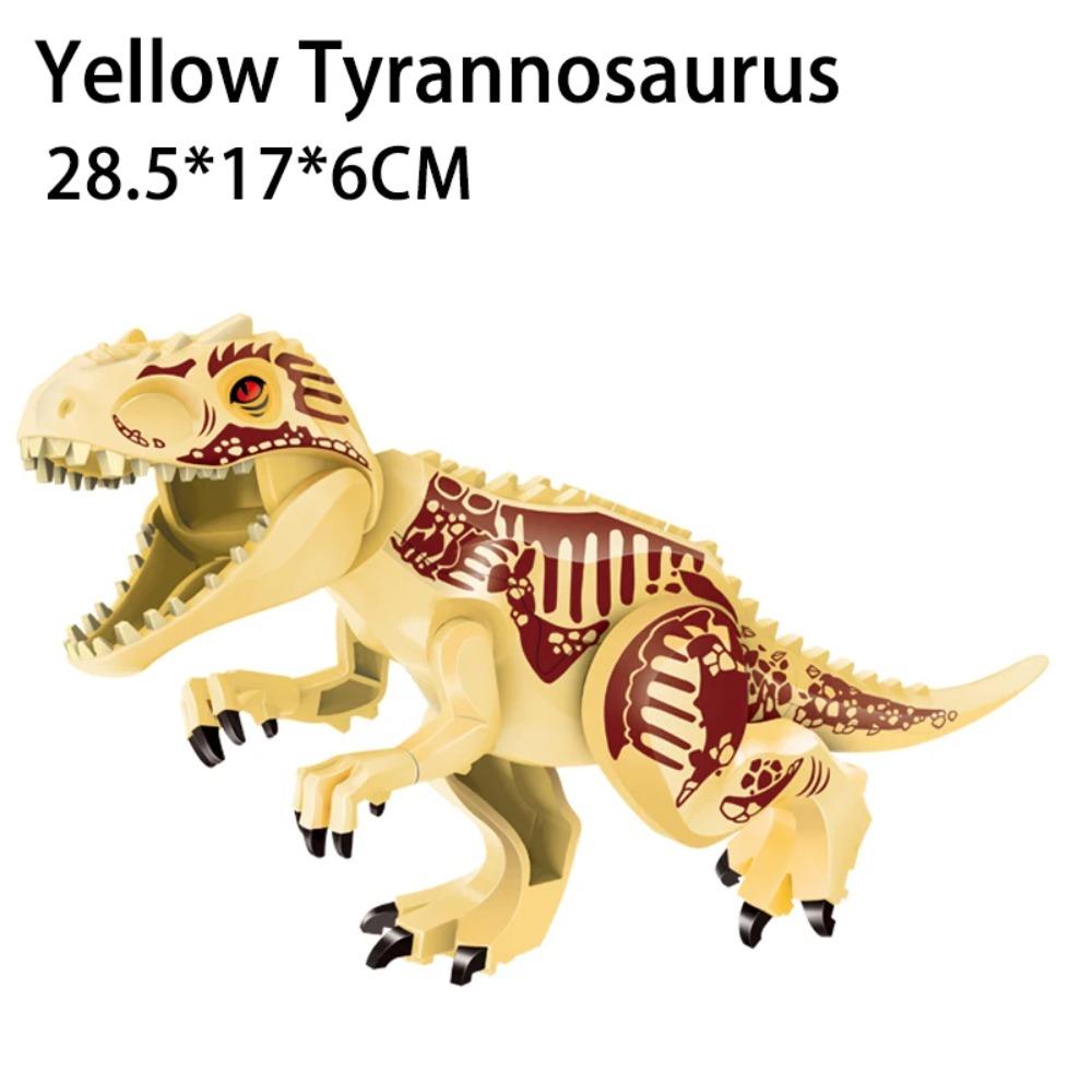 Bloques de Construcción de Dinosaurios Jurásicos Indominus Rex DIY Tamaño Grande Tyrannosaurus Figuras de Acción Modelos Juguetes para Niños Animales Regalos