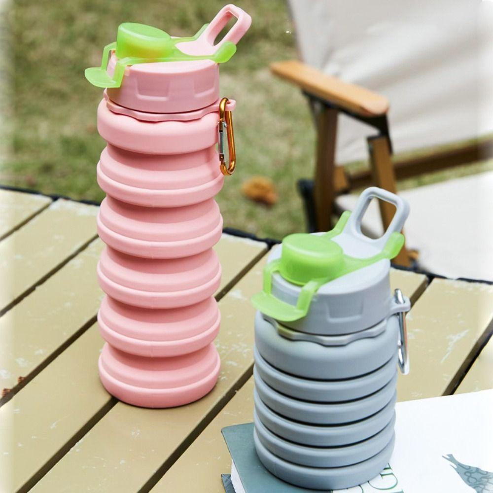 Large-capacity Collapsible Sport Bottle Portable Foldable Drinking Cup Sports Water Bottle  Camping