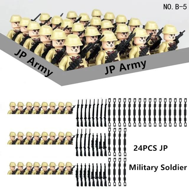 

Військові фігурки Другої світової війни Будівельні блоки Армійські солдати Збірні цеглинки Зроби сам Розвиваючі іграшки для хлопчиків Різдвяні подарунки