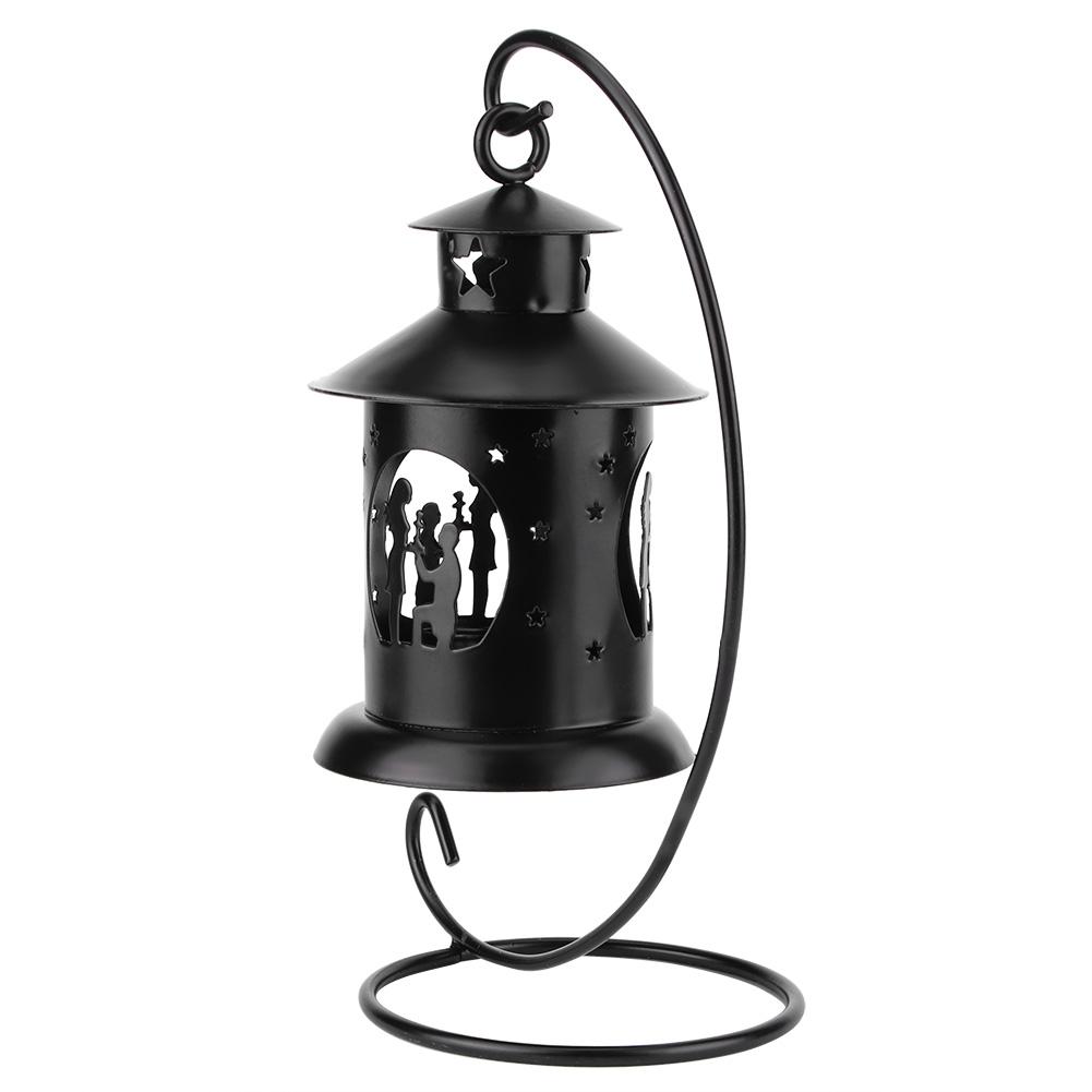Lover Decor Hollow Out Candlestick Hanging Candle Holder Household Decoration Ornament
