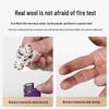 Wool Instrument Cleaning Brush - No-Shed Duster for Piano, Guitar, Guzheng, and Household Use