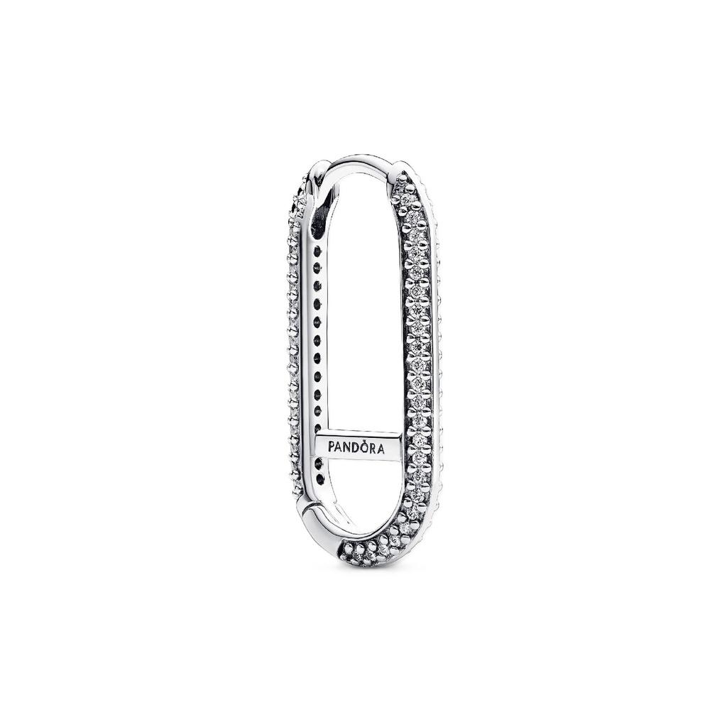 

Pandora Me Extended Pave Link Single Earring With Clear Cubic Zirconia P-292796C01 For Women