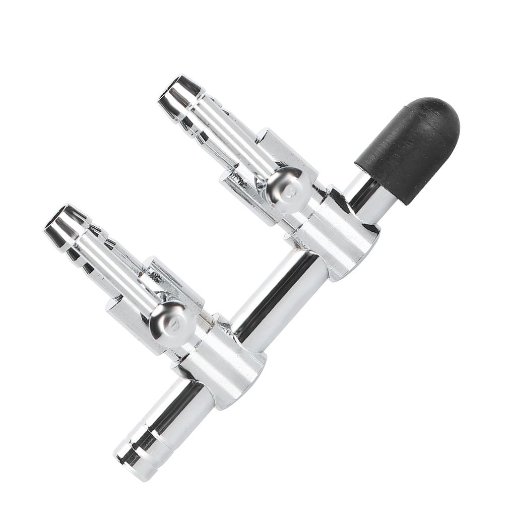 Fish Tank Stainless Steel Control Valve Aquarium Air Flow Control Fish Tank Accessories2 Head
