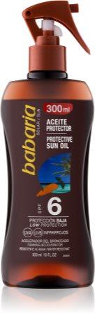

huile solaire en spray SPF 6 TU прозрачный