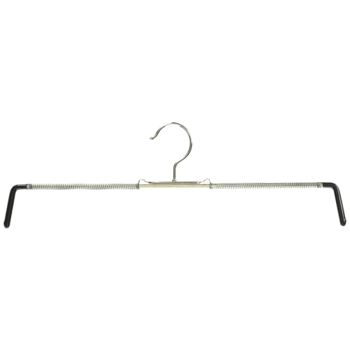 MAWA Clothing Hanger, Black, Small, Slim Skirt Hanger, 119114