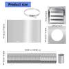 652F 4Inch Dryer Vent Kits Through Wall with Hose/Duct Connectors/Plate Dryer Vent Hose Connectors Wall Ducting Kits Easy to Use