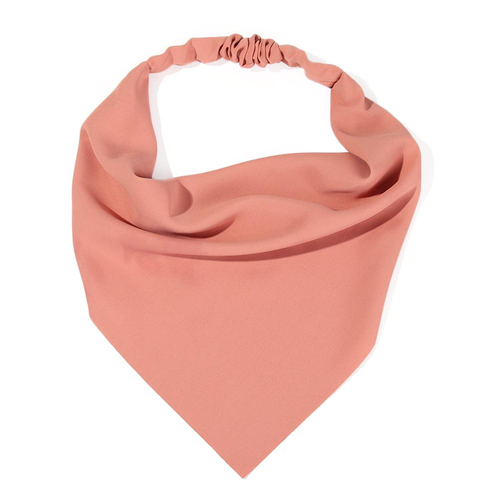 Cute Headband Solid Color Headband Turban Headwrap Hair Bands Triangle Hair Scarf