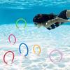 JOYIN Dive Rings, Pool Toys for Kids, Colorful Underwater Training Rings, Swimming Pool Games, Summer Water Fun Gift