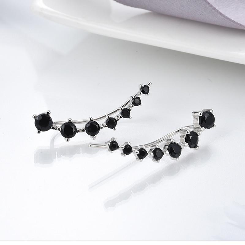 Black Awn Zásnubní náušnice se šperky pro ženy Boucles D'oreilles