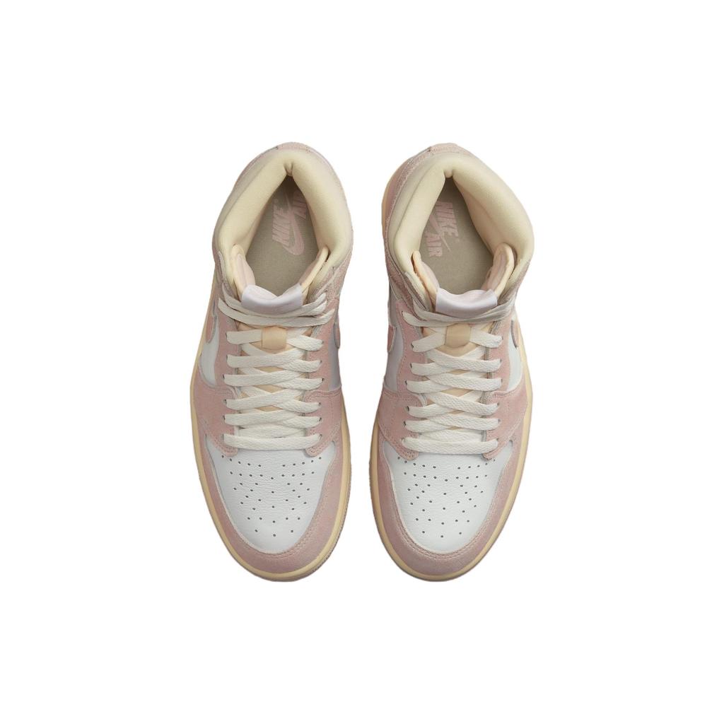 Air Jordan 1 Retro High OG Washed Pink Women Sneakers Atmosphere White Muslin FD2596-600