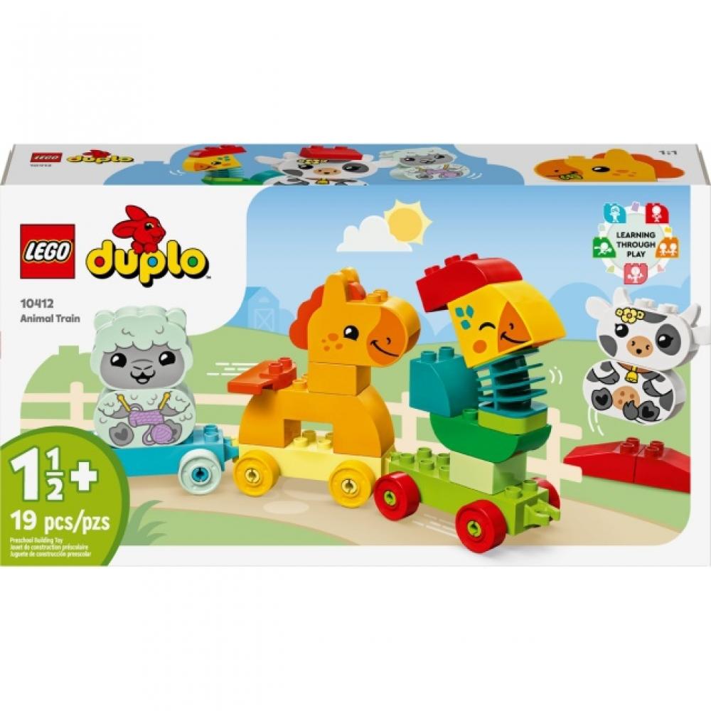 

LEGO Мой первый поезд с животными 10412