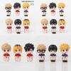 Adorable Q Version Sitting Figure Of Hinata Shoyo Pvc Volleyball Boy Doll For Collectors