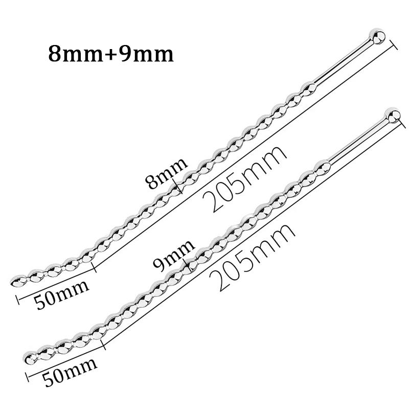 Penis Plug Metal Urethral Dilator Sounding Rod Adult Sex Toys For Men Cock Uretra Dilatation Stainless Steel Urethral Sounds