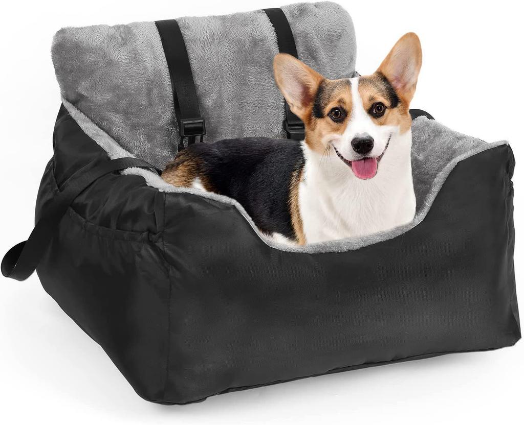 Pet Car Seat Cover & Dog Bed for Small/Medium Dogs - Outdoor, Front Seat, In Stock