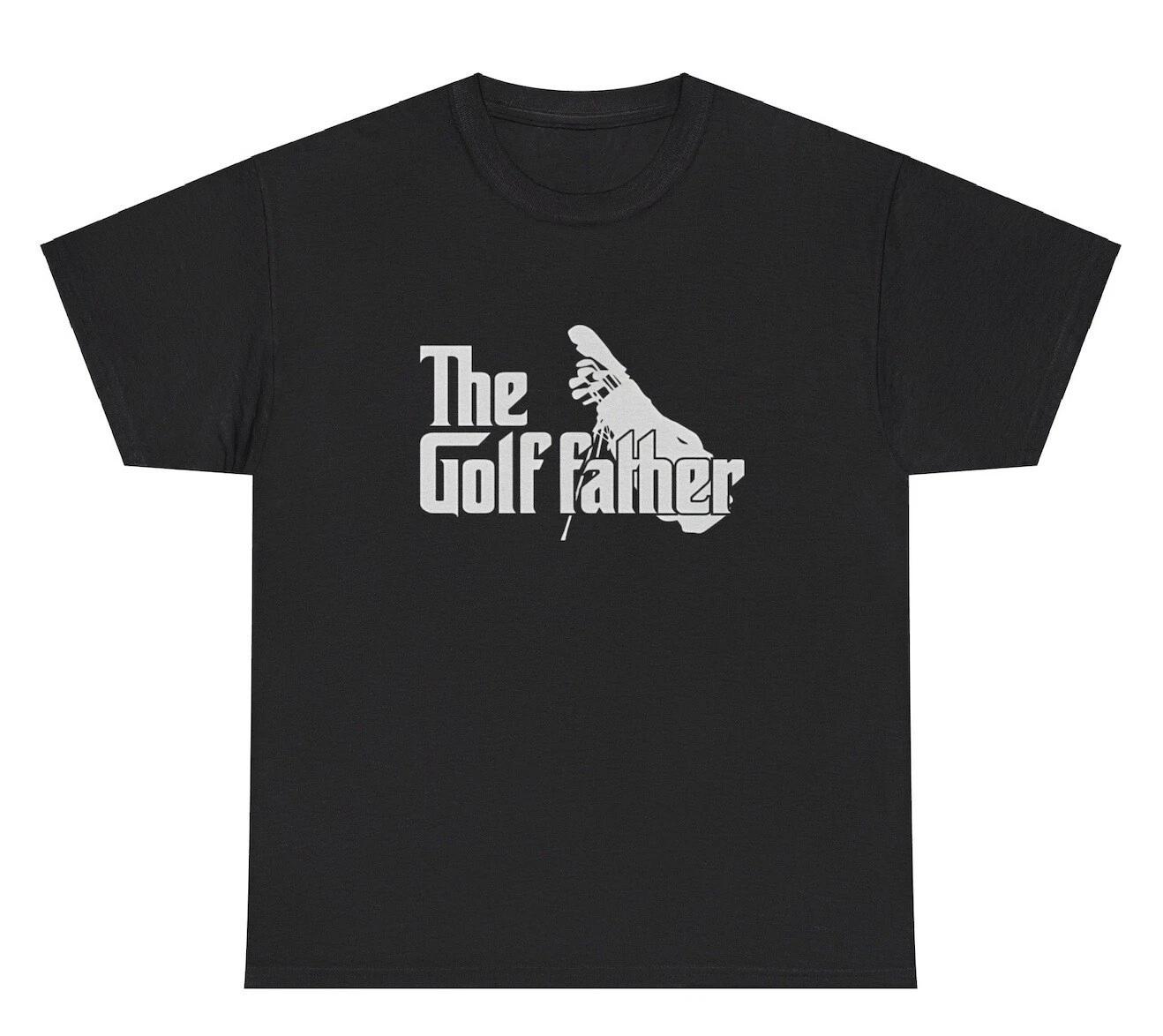 The Golf Father T Shirt Funny Mafia Golfer Hobby Parody Humor Tee M