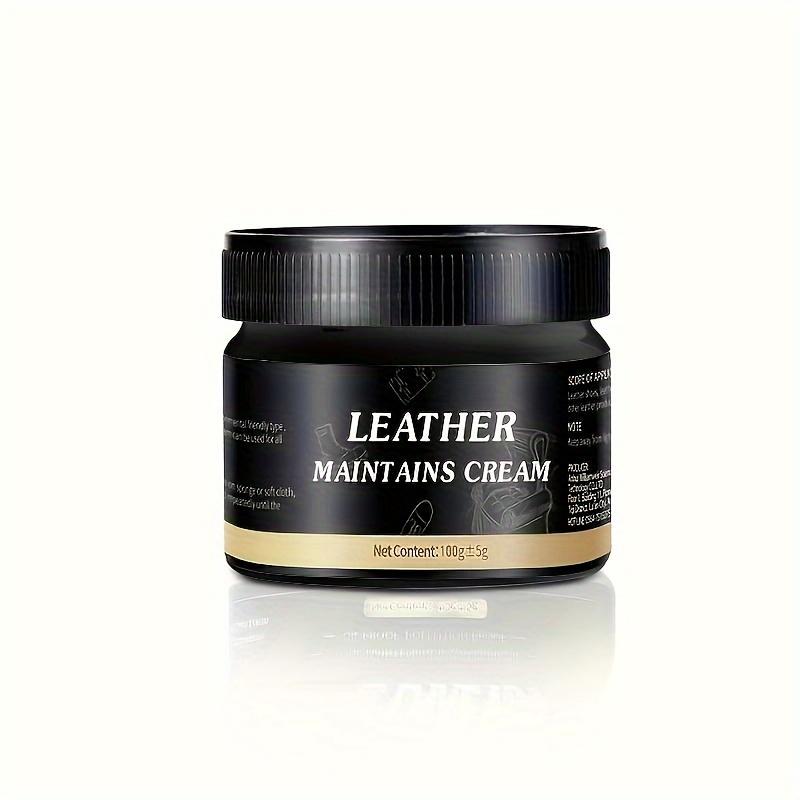 

Leather Maintenance Cream,Suitable for Car Seats,Bags,Sofas-Car Interior,Clothes,Plastic Renewal Leather Care and Repair Paste Black