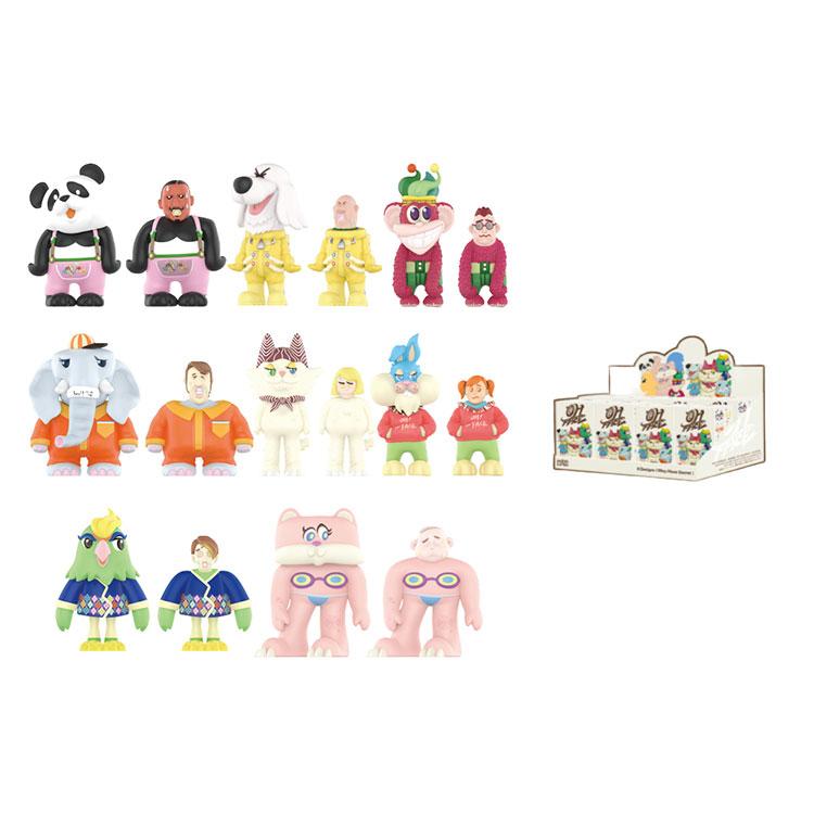 New POP MART CoolrainLABO Doll Collection Mystery Boxes Single Mystery Box/Full Box 8 Pcs 210900328