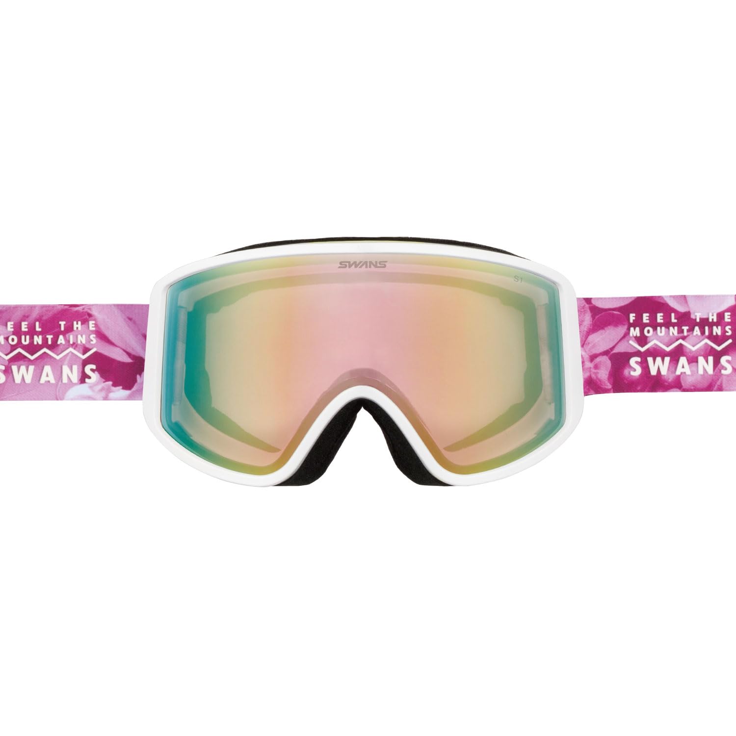 

Swans Snow P2 Pink Mirror x Bright UV Glasses Ski Snowboard Snowboard and Goggles, Anti-Fog, Mirrored, 180-MDH L/W, Pink, Flat, Anti-Fog, Protection,
