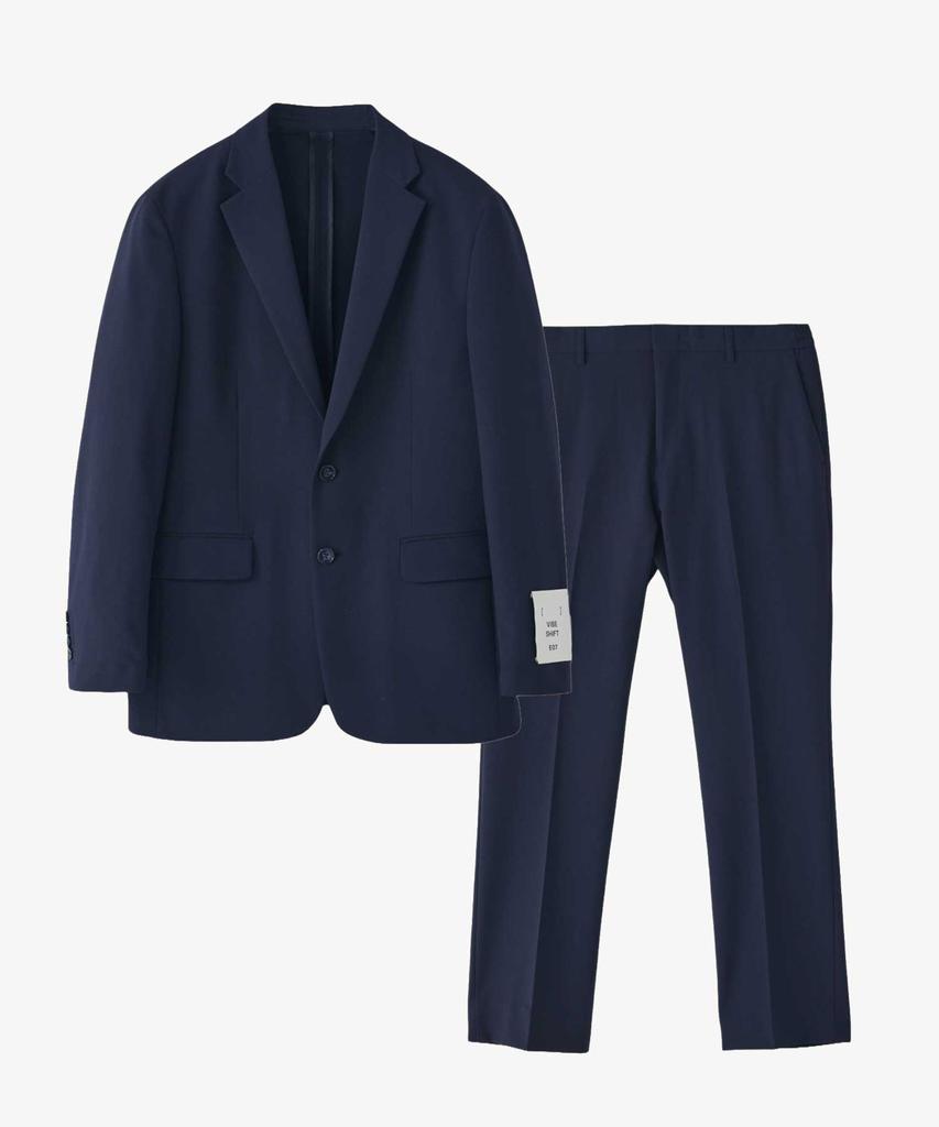 Stco [Summer Setup] Vibe-Shift Fluid Cool Touch Setup_Navy (Relaxed Fit)_Sejwb14Set