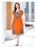 Ethnic Style Plus Size Summer Women's Cotton Silk Lace-Up Dress