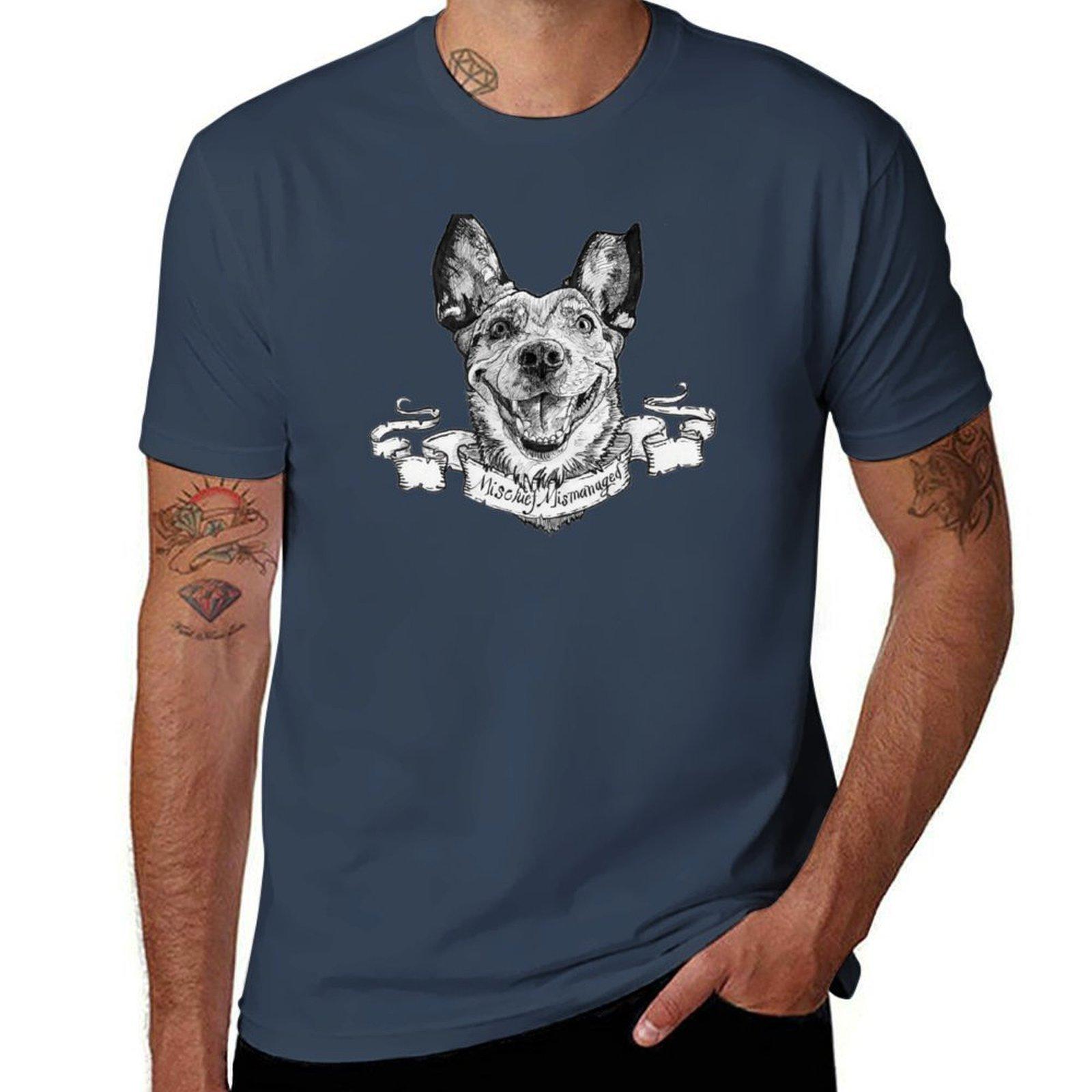 Mischief MisUnisexaged TShirt Soft Lightweight Cotton TShirt S