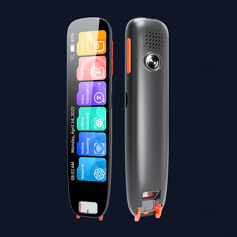 Scan Reader Pen 134 Languages Multifunction Dictionary Pen 4.18 In Touch Screen Assistive Reading Pen for Study Travel Business