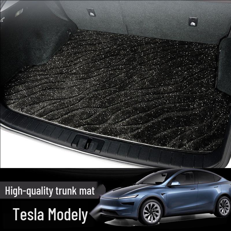 Tesla Model Y Rear Trunk Mat - Starry Sky Design