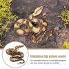 Realistic Fake Big Rubber Snake Lifelike Scary Prank Toy Joke Party Prop