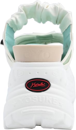 Yosuke Women's Off-White Sandals, Size 23.5cm, 4460064
