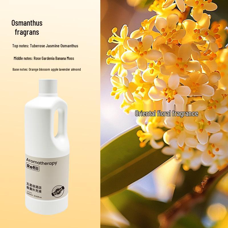 Luxury Hotel Aroma Oil Refill - Large Bottle for Essential Oil Diffusers & Fragrance Machines Water-based