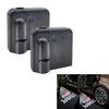 Akarin 2pcs Yaris Yaris Universal Wireless Car Logo Light LED Welcome Ride Welcome Light