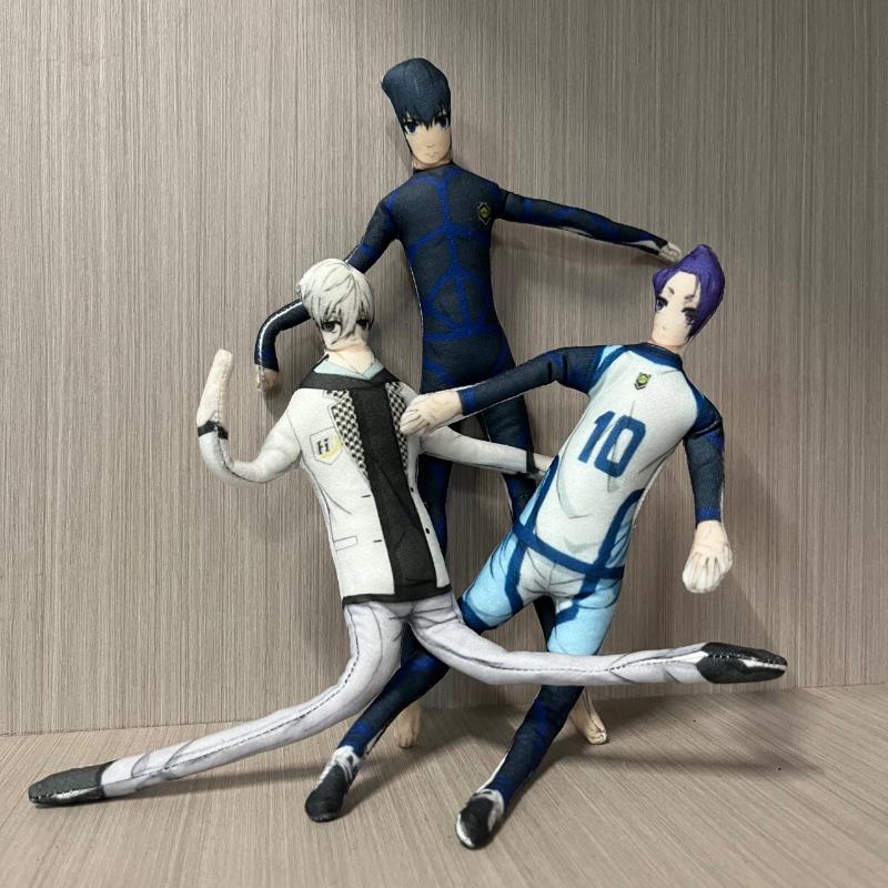Anime Blue Locks Pluszowa Zabawka Isagi Yoichi Bachira Meguru Nagi Seishiro Chigiri Hyoma Cosplay Pluszowe Lalki Figurka Pluszowe Rekwizyty