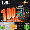 New Smart Watch Man 1000mAh Long Standby Outdoor Smartwatch Men IP68 Waterproof Heart Rate Sport BT Call Big Battery Smart Watch