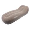 Wide Inflatable Lounger Self Inflatable Couch Portable Blow Up Sofa Chair with Built In Pump for Home Outdoor Camping