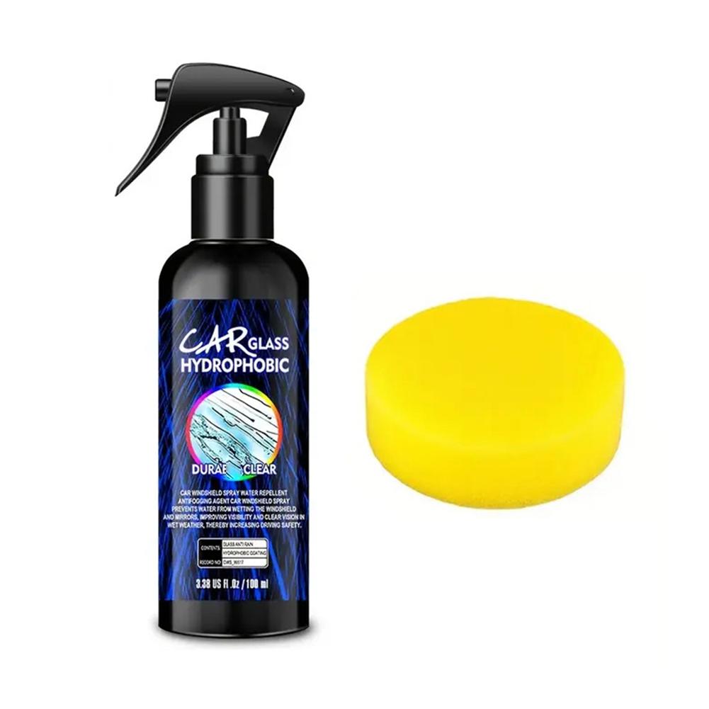 Universal Car Glass Rainproof Water Spray Repellent Coating Hydrophobic Waterproof Agent Oil Film Removing Auto Glass Film Agent