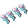 Stainless Steel Tablecloth Clamps With Rose Floral Design Flower Table Cloth Clips Decorative Tablecloth Fasteners top sale