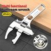 Short Shank 6-68 Mm Large Openings Bathroom Aluminum Alloy Spanner Wrenches Tool For Plastic Plumbing Tube Washbasin Nut Disassembly